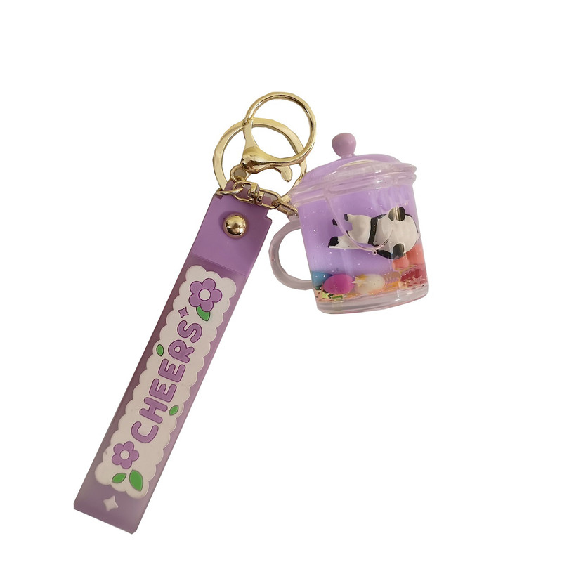 جاکلیدی دخترانه مدل آکواریومی طرح پاندا