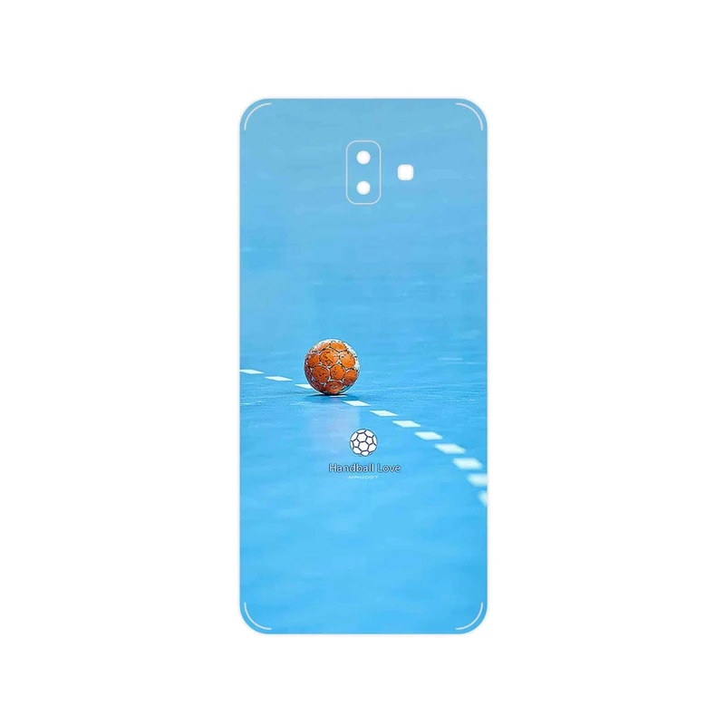 برچسب پوششی ماهوت مدل Handball مناسب برای گوشی موبایل سامسونگ Galaxy J6 Plus