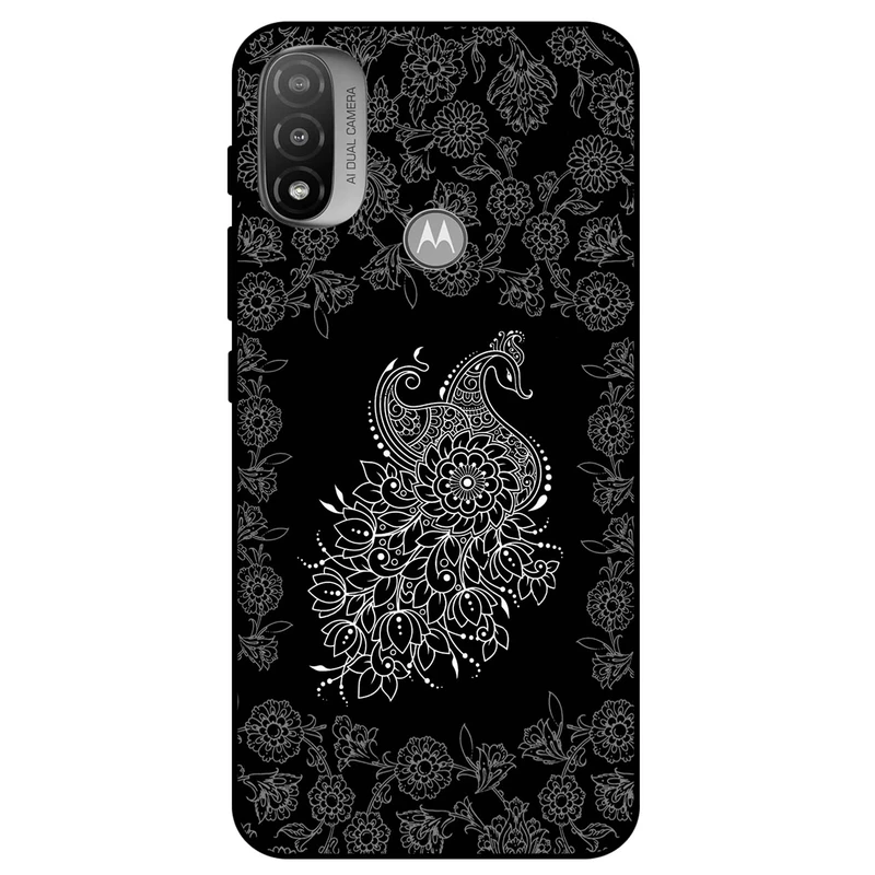 کاور مگافون طرح ققنوس مدل 7425 مناسب برای گوشی موبایل موتورولا Moto E20  