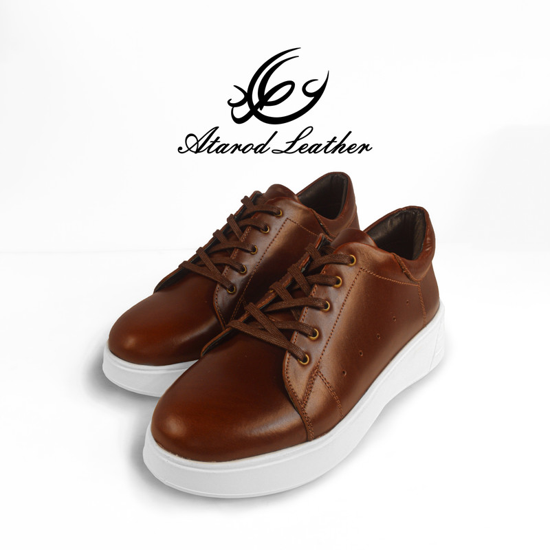 کفش روزمره زنانه چرم عطارد مدل چرم طبیعی کد SH55