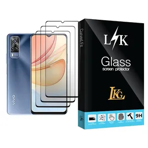 LKG LK Glass3 Ceramics Screen Protector For  Y33 Pack Of 3