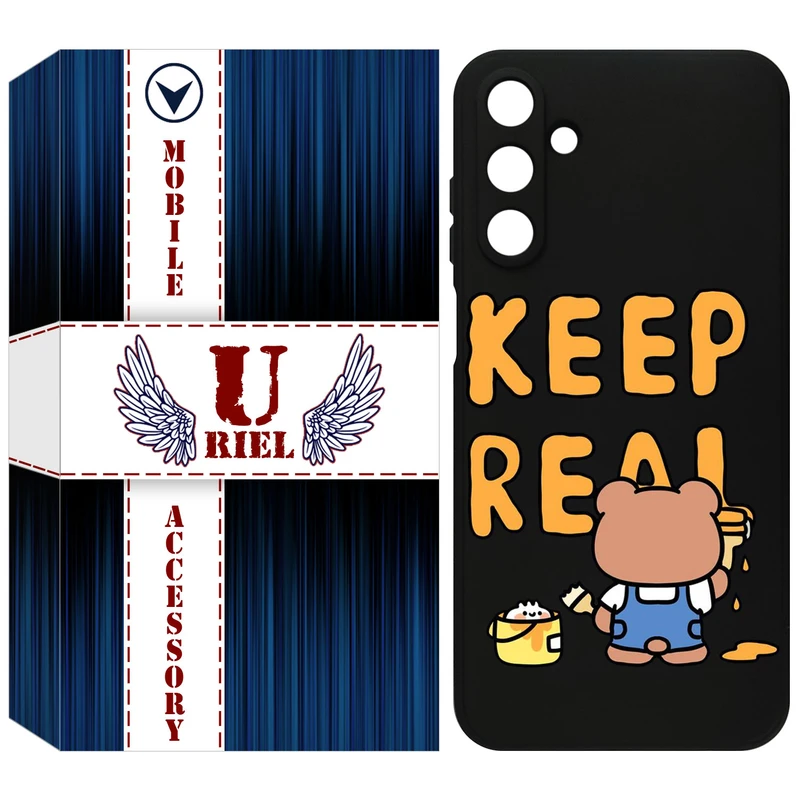 کاور یوریل مدل KSH کد 15 طرح خرس مناسب برای گوشی موبایل سامسونگ Galaxy A25