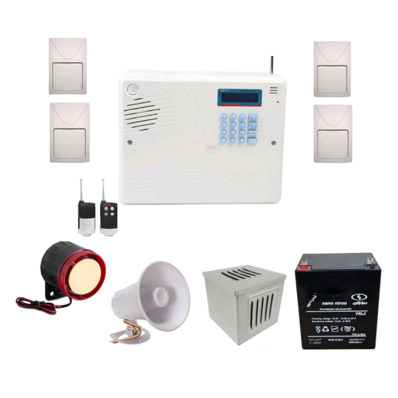 دزدگیر اماکن سایلکس مدل SG7+ 4CH HQ