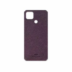 MAHOOT Purple-Leather Cover Sticker for Realme C25s