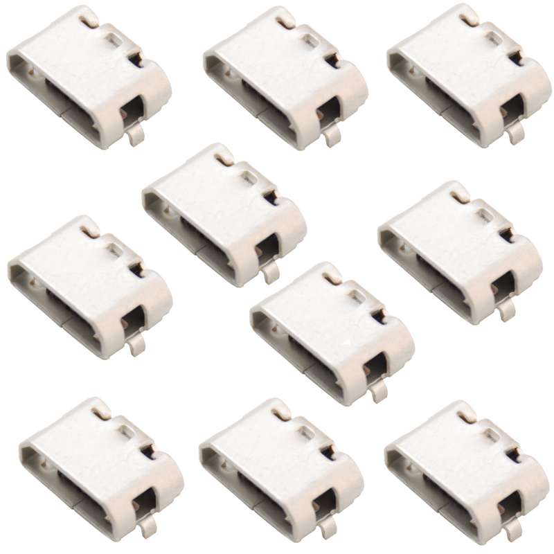 سوکت شارژ موبایل مدل 4C مجموعه 10 عددی سوکت شارژ موبایل مدل 4C مجموعه 10 عددی