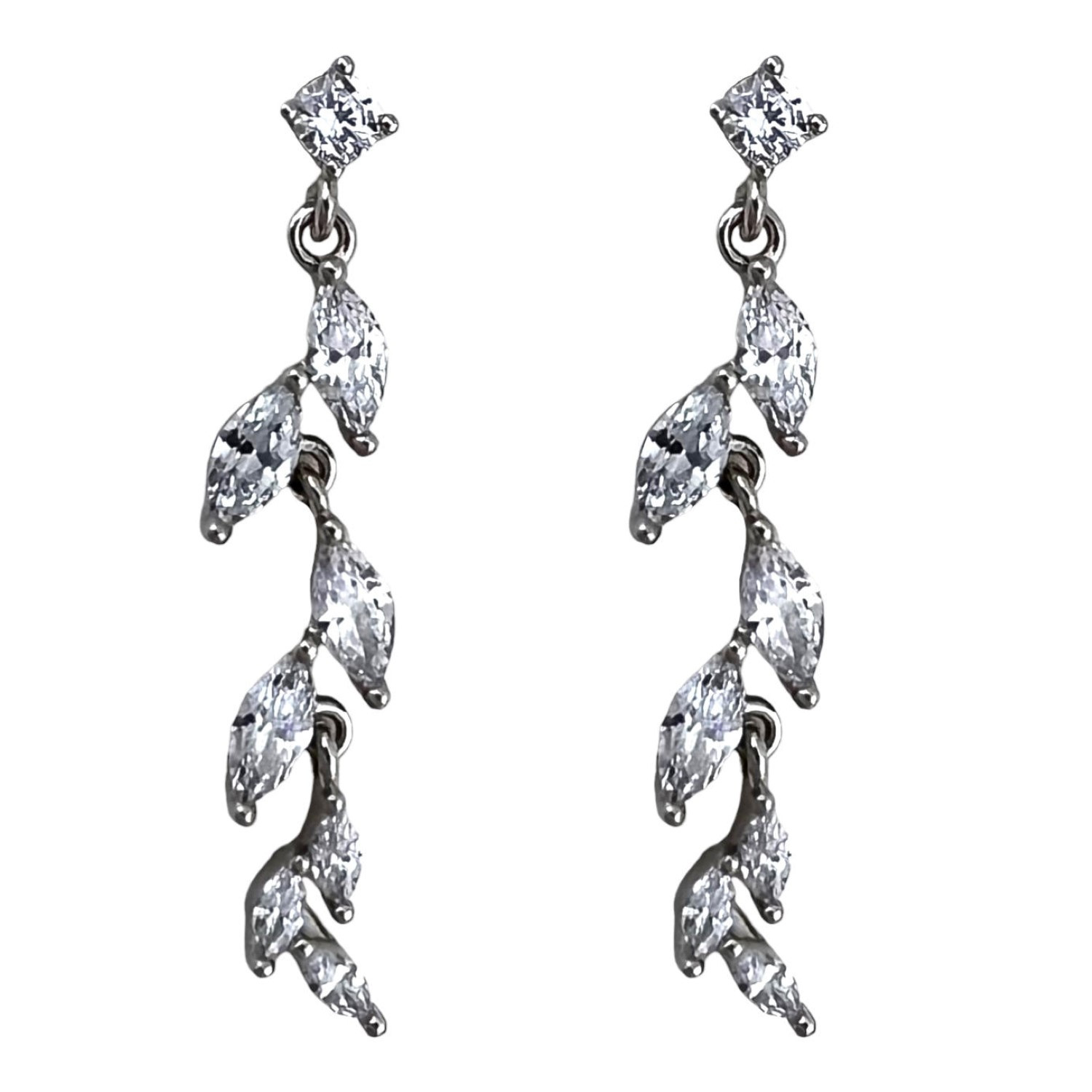 گوشواره زنانه ژوپینگ مدل گندمی کد E5081 گوشواره زنانه ژوپینگ مدل گندمی کد E5081