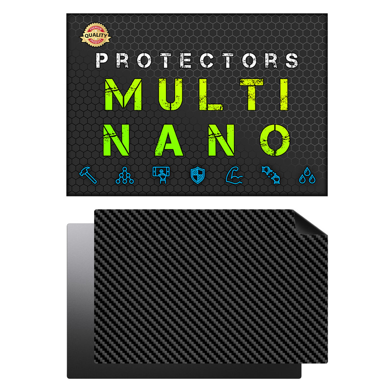 برچسب پوششی پشت لپ تاپ مولتی نانو طرح کربن مدل X-F1C مناسب برای لپ تاپ ایسوس VivoBook Pro N6506MV 15.6 inch 2024