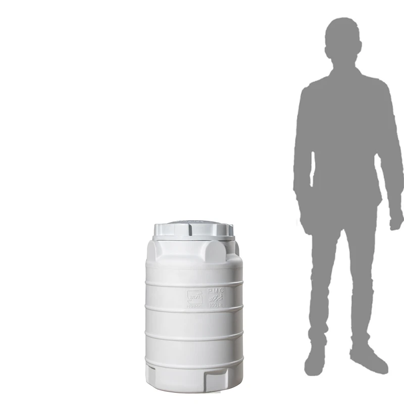 عکس شماره 2 : مخزن آب عمودی 100 لیتر پلیمر مخزن مدل pm100 v shir