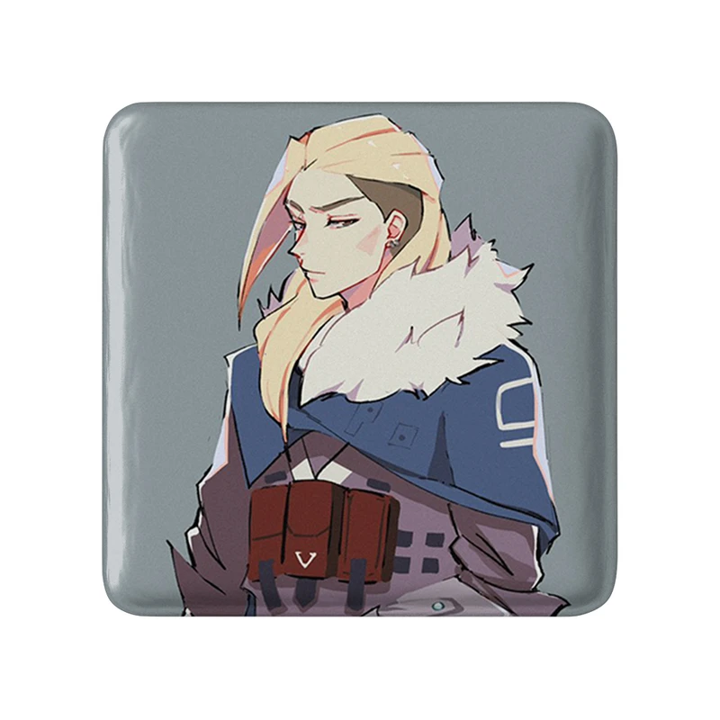 پیکسل خندالو طرح بازی ولورانت (Valorant) مدل مربعی کد 33044