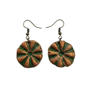 گوشواره دست ساز زنانه مدل اسلیمی 