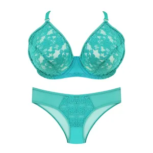 ست شورت و سوتین زنانه مدل دانتل 1004 رنگ سبز