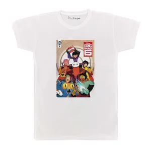 تی شرت بچگانه پرمانه طرح قهرمان بزرگ کد pmt.1618