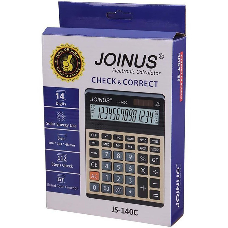 ماشین حساب جوینوس مدل JS-140C کد 2001
