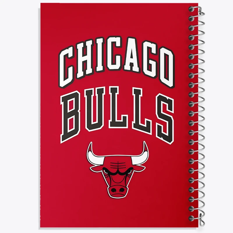 دفتر مشق 50 برگ خندالو طرح Chicago Bulls کد N4484