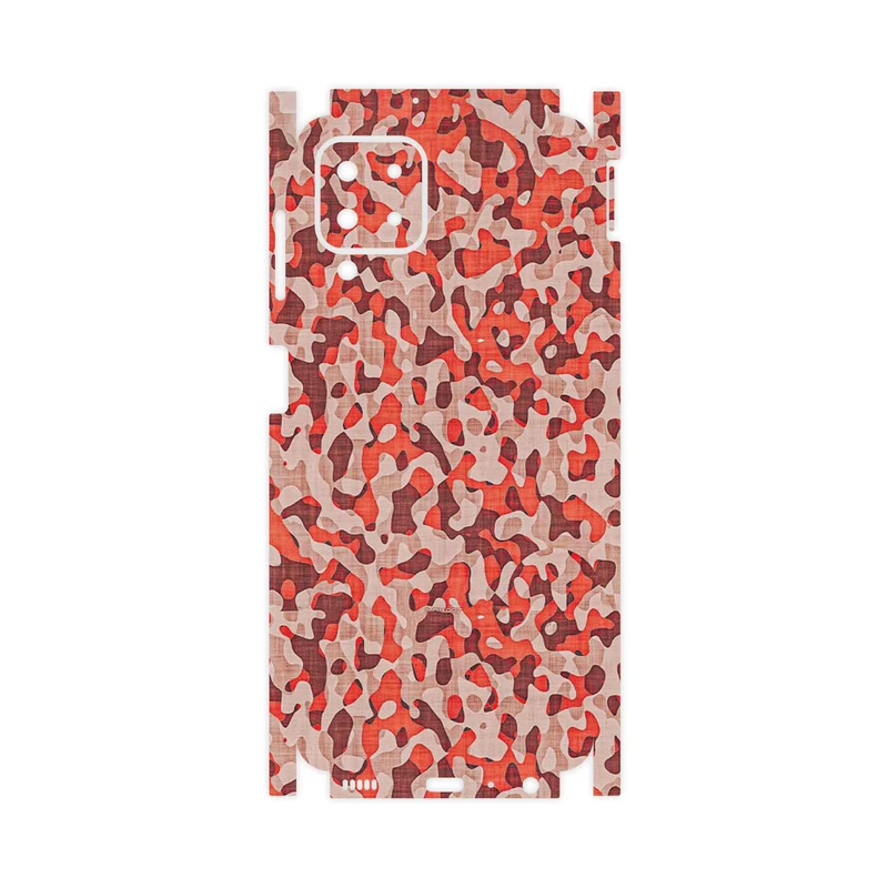 برچسب پوششی ماهوت مدل Red Infantry Army-FullSkin مناسب برای گوشی موبایل سامسونگ Galaxy A22 4G