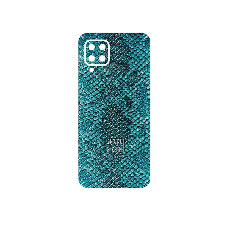 برچسب پوششی ماهوت مدل Blue Snake Skin مناسب برای گوشی موبایل سامسونگ Galaxy F22