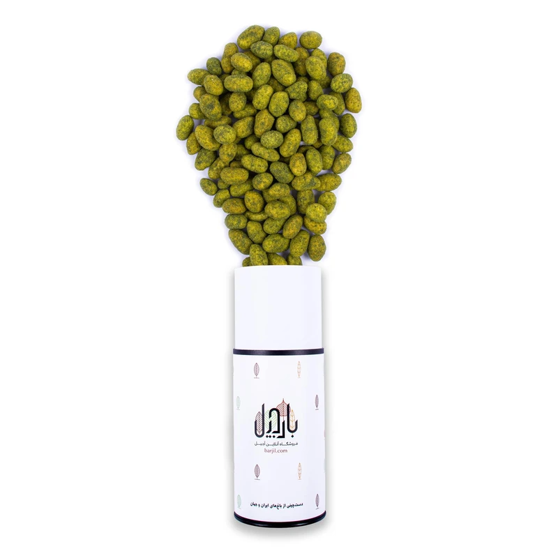 مغز بادام زمینی روکش‌دار پیاز جعفری بارجیل - 500 گرم