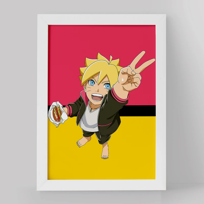 تابلو خندالو مدل بوروتو اوزوماکی انیمه بوروتو کد 15758