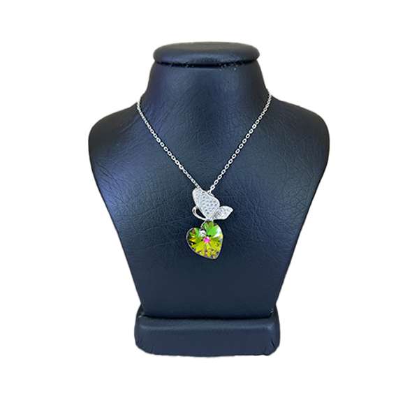 گردنبند نقره زنانه سواروسکی مدل اشک کد 59663