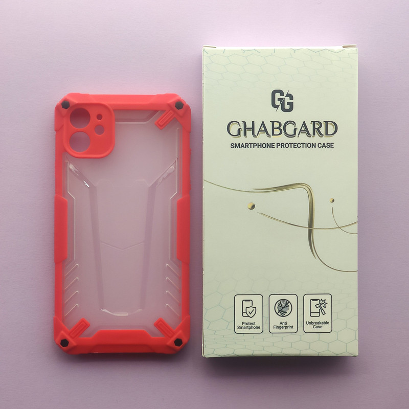 کاور قاب گارد مدل طلقی ساده مناسب برای گوشی موبایل اپل iPhone 11  