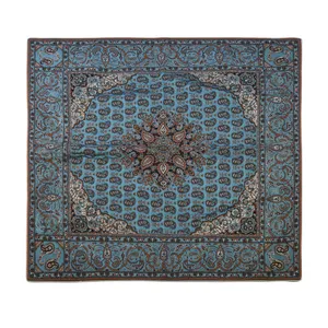رومیزی ترمه مدل مربعی طرح فرش 2