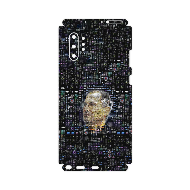 برچسب پوششی ماهوت مدل Collage of Steve Jobs 2-FullSkin مناسب برای گوشی موبایل سامسونگ Galaxy Note 10 Plus