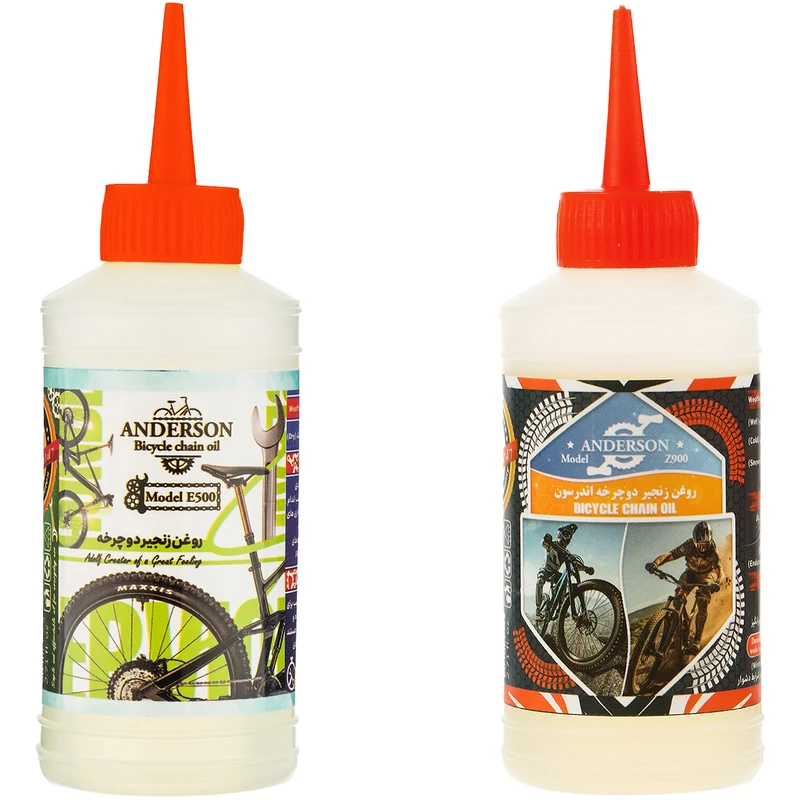 روغن زنجیر دوچرخه اندرسون مدل ZE95 حجم 80 میلی لیتر بسته 2 عددی