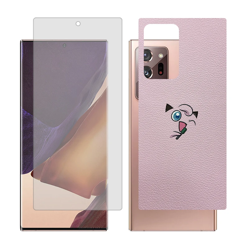محافظ صفحه نمایش مات گلس مدل together مناسب برای گوشی موبایل سامسونگ Galaxy Note20 Ultra 5G  به همراه برچسب پوششی پشت گوشی