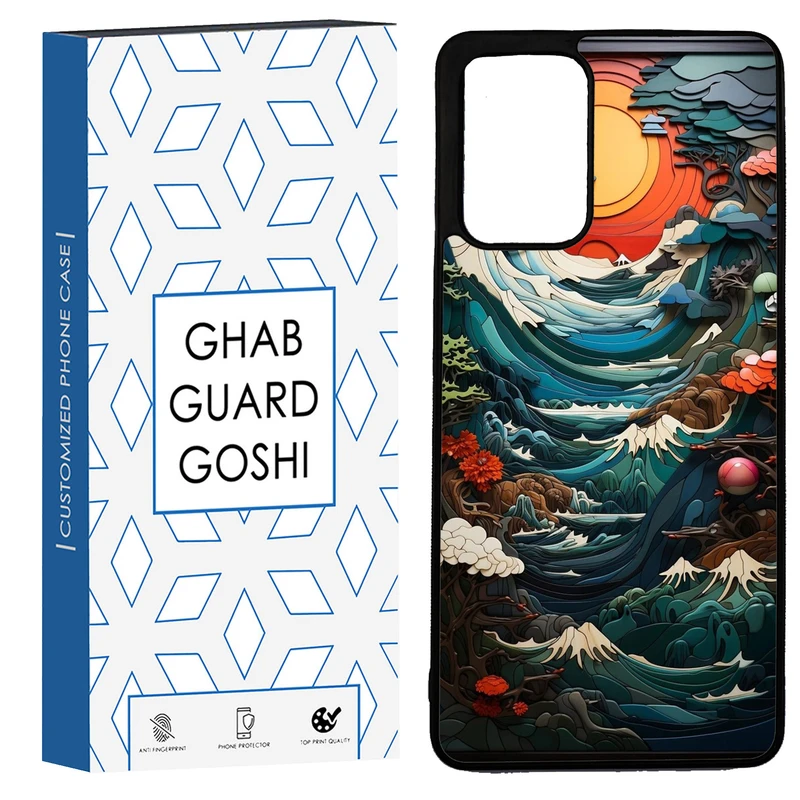 کاور قاب گارد گوشی طرح منظره کد TPU-205 مناسب برای گوشی موبایل سامسونگ Galaxy A72