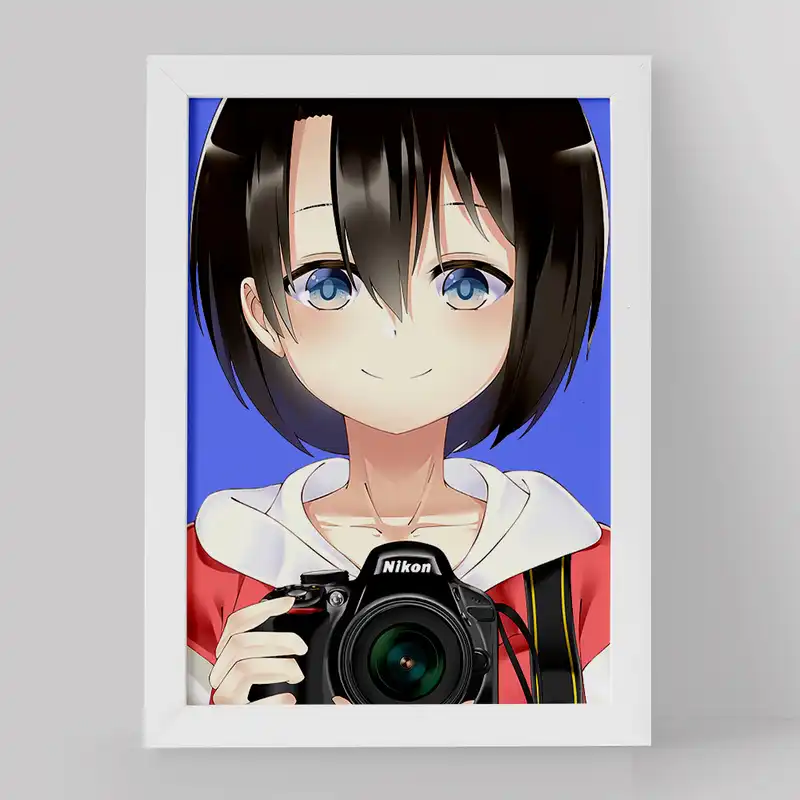 تابلو خندالو مدل یوزورو نیشیمیا انیمه سایلنت ویس کد 15832