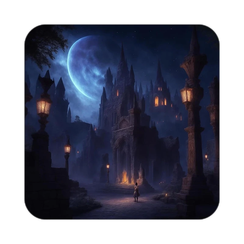 زیر لیوانی کاکتی طرح هری پاتر Harry Potter مدل mp42376