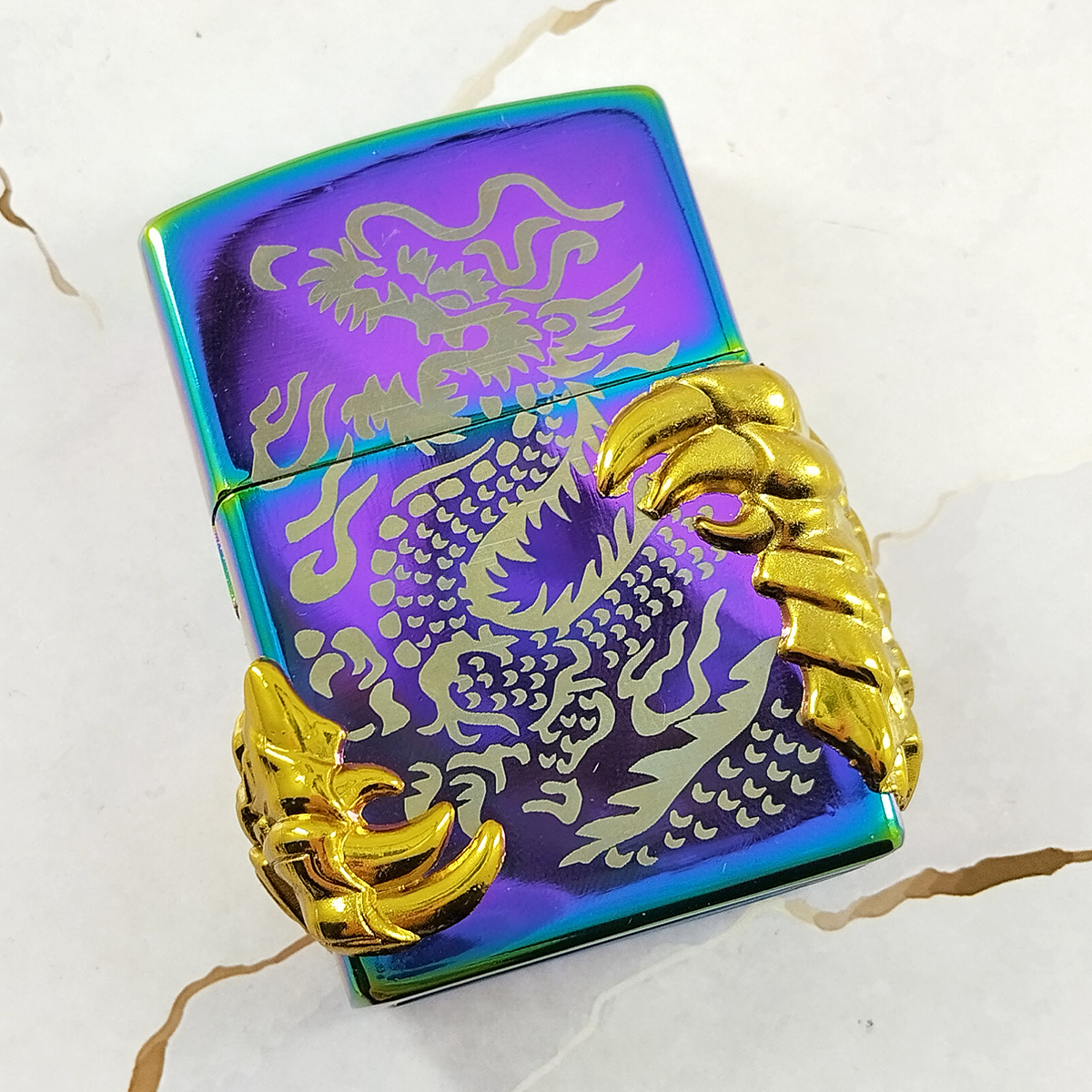 فندک مدل چنگال اژدها هولوگرامی کد 124