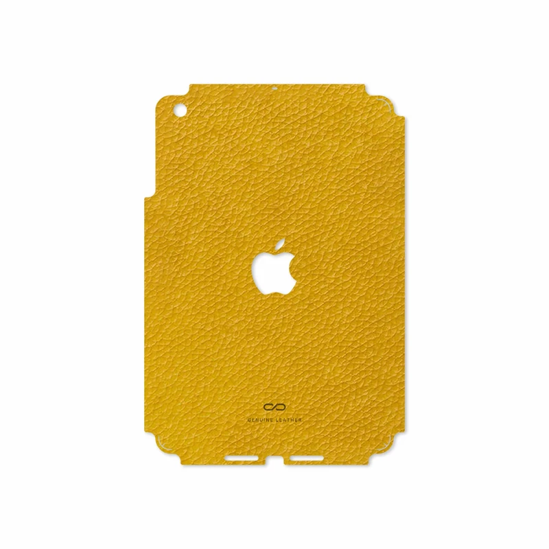 برچسب پوششی ماهوت مدل Mustard-Leather مناسب برای تبلت اپل iPad mini 2012 A1432