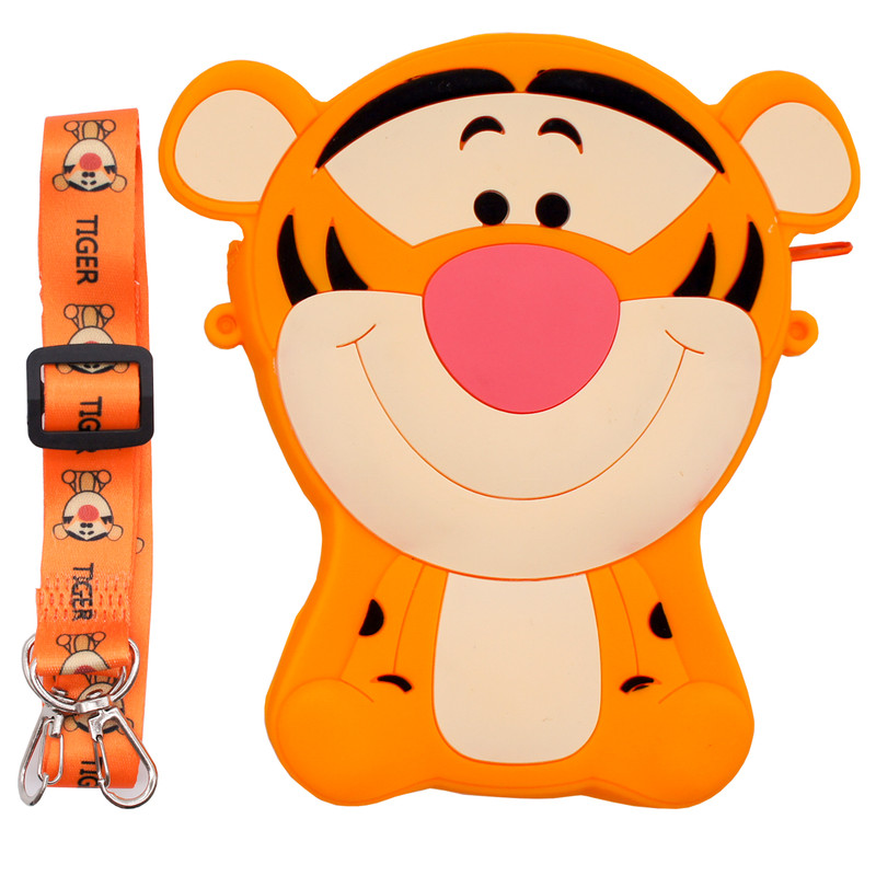 کیف هندزفری رامیلا مدل سیلیکونی فانتزی طرح Tiger Pooh به همراه بند