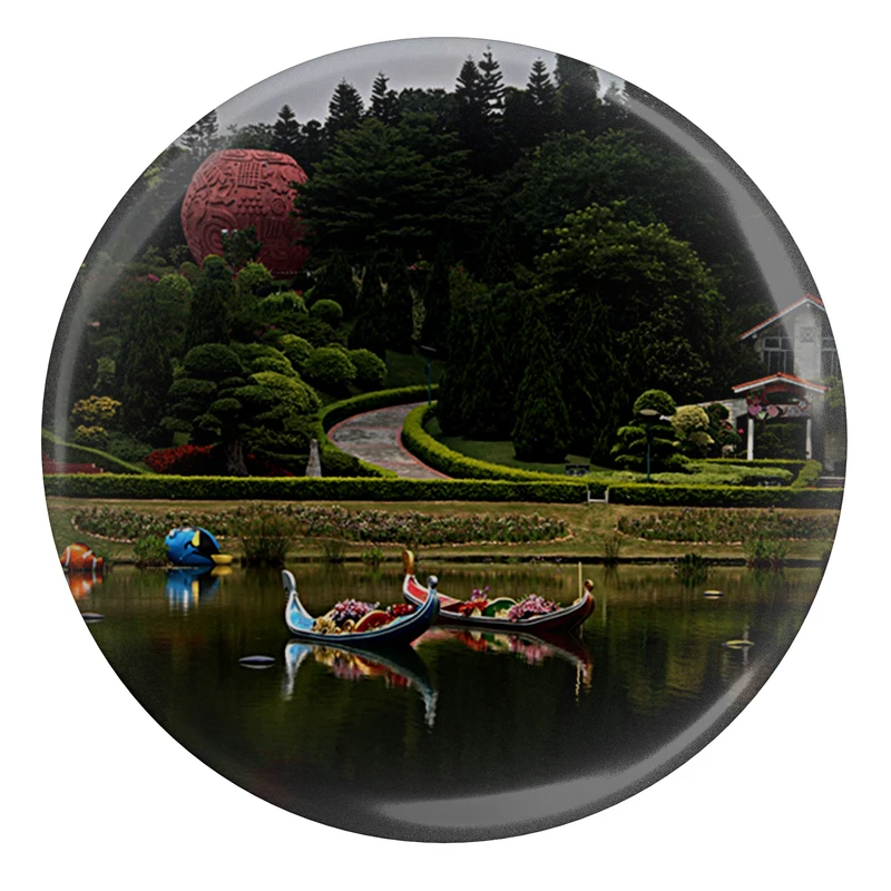 پیکسل طرح قایق رودخانه و جنگل مدل S10209