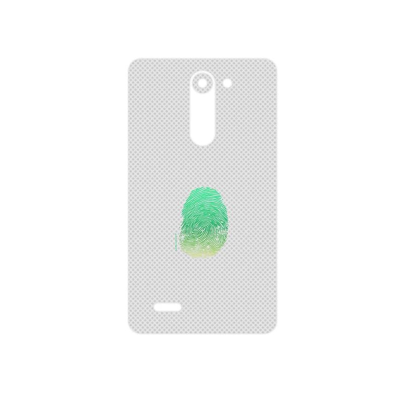 برچسب پوششی ماهوت مدل Minimal Fingerprint مناسب برای گوشی موبایل ال جی L Bello