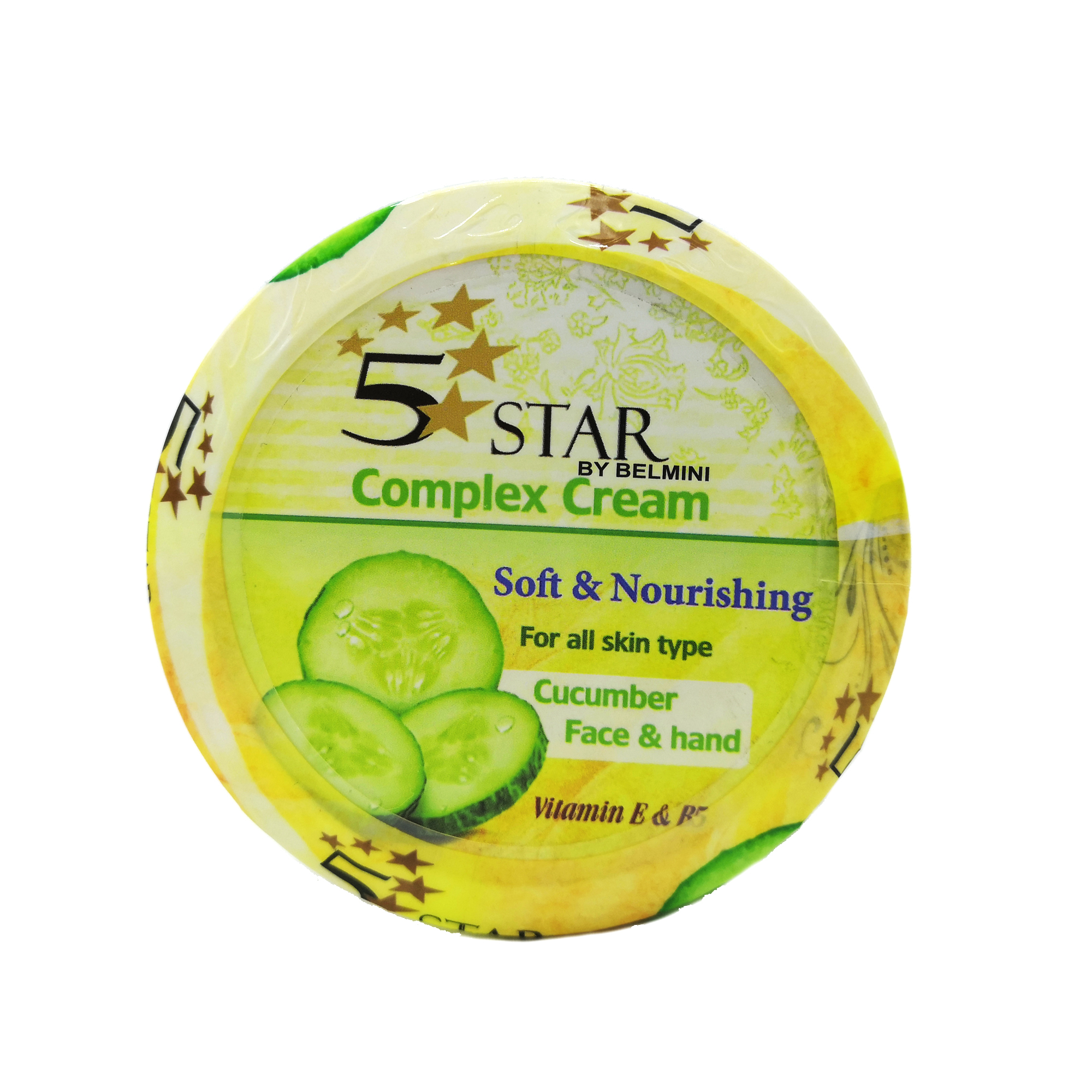 کرم مرطوب کننده 5استار مدل Cucumber حجم 150 میلی لیتر