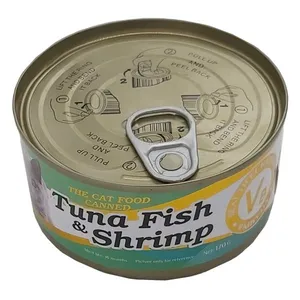  کنسرو غذای گربه کد Tuna-Fish_VB1 وزن 170 گرم