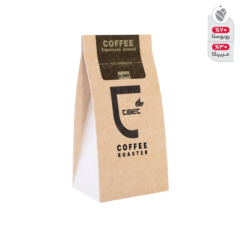پودر قهوه اسپرسو روبستیکا تبت - 500 گرم