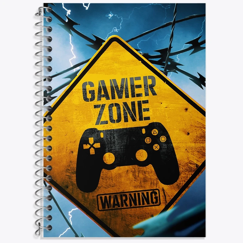 دفتر لغت 50 برگ خندالو طرح گیمر کد F2397