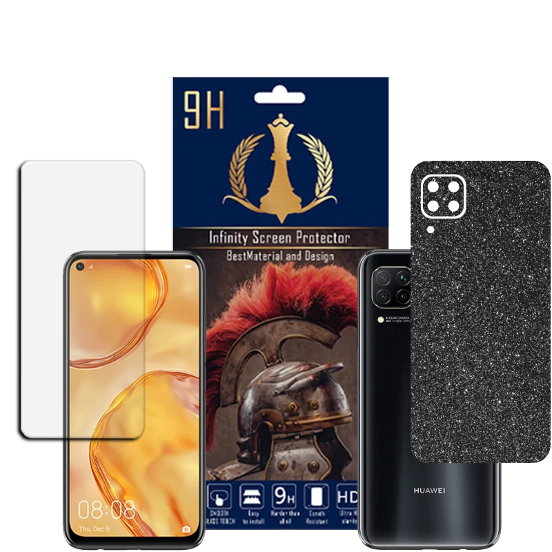 برچسب پوششی اینفینیتی مدل PRO MAX مناسب برای گوشی موبایل هوآوی P40 LITE به همراه محافظ صفحه نمایش