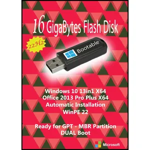 سیستم عامل Windows 10 22H2 13in1 X64 - Office 2013  نشر مایکروسافت
