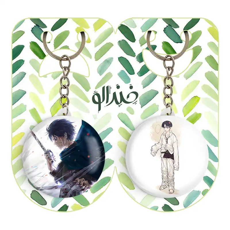 جاکلیدی خندالو مدل ارن انیمه اتک آن تایتان کد 1861018614 مجموعه 2 عددی