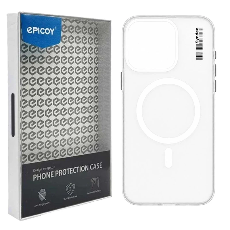 کاور اپیکوی مدل Syndee Transparent Magsafe مناسب برای گوشی موبایل اپل iPhone 16 Pro Max
