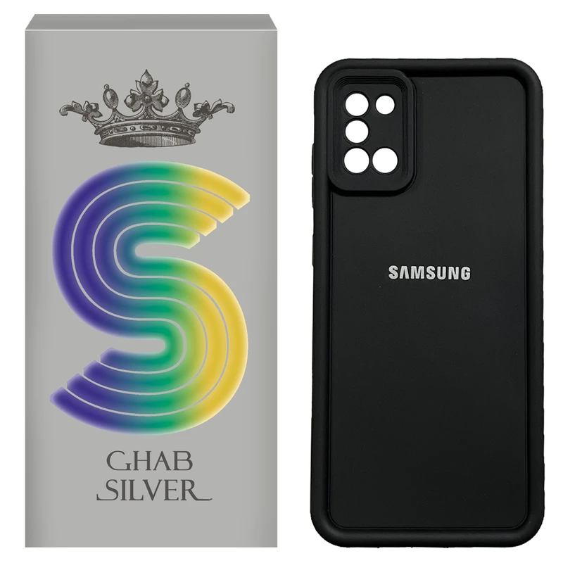 کاور قاب سیلور مدل سالیدکالر مناسب برای گوشی موبایل سامسونگ Galaxy A31