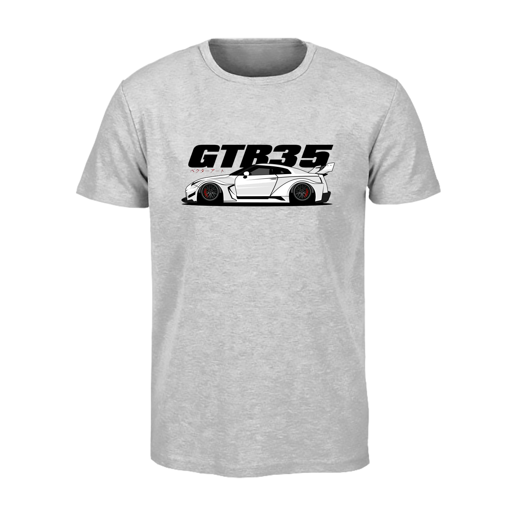 تی شرت آستین کوتاه پسرانه مدل GTR R35