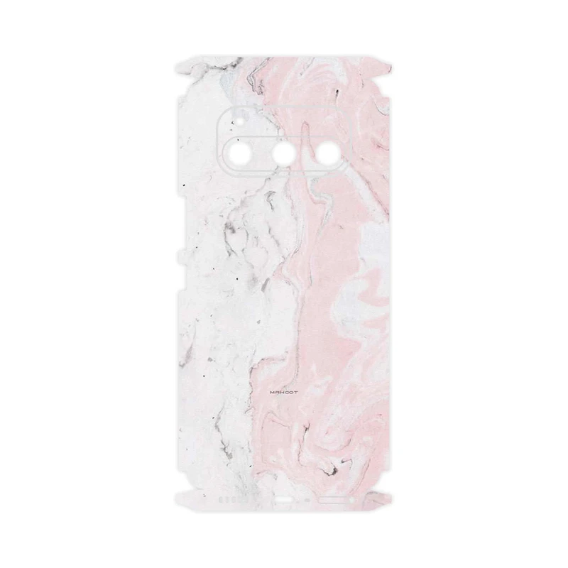 برچسب پوششی ماهوت مدل Blanco_Pink_Marble-FullSkin مناسب برای گوشی موبایل داریا Bond 5G
