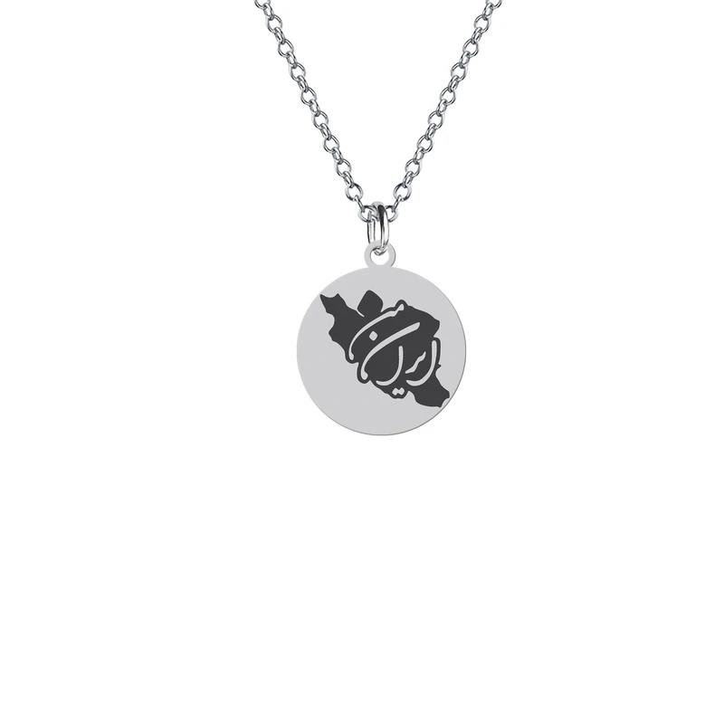 آویز تزئینی خودرو هایکا مدل نقشه ایران کد a.h 781