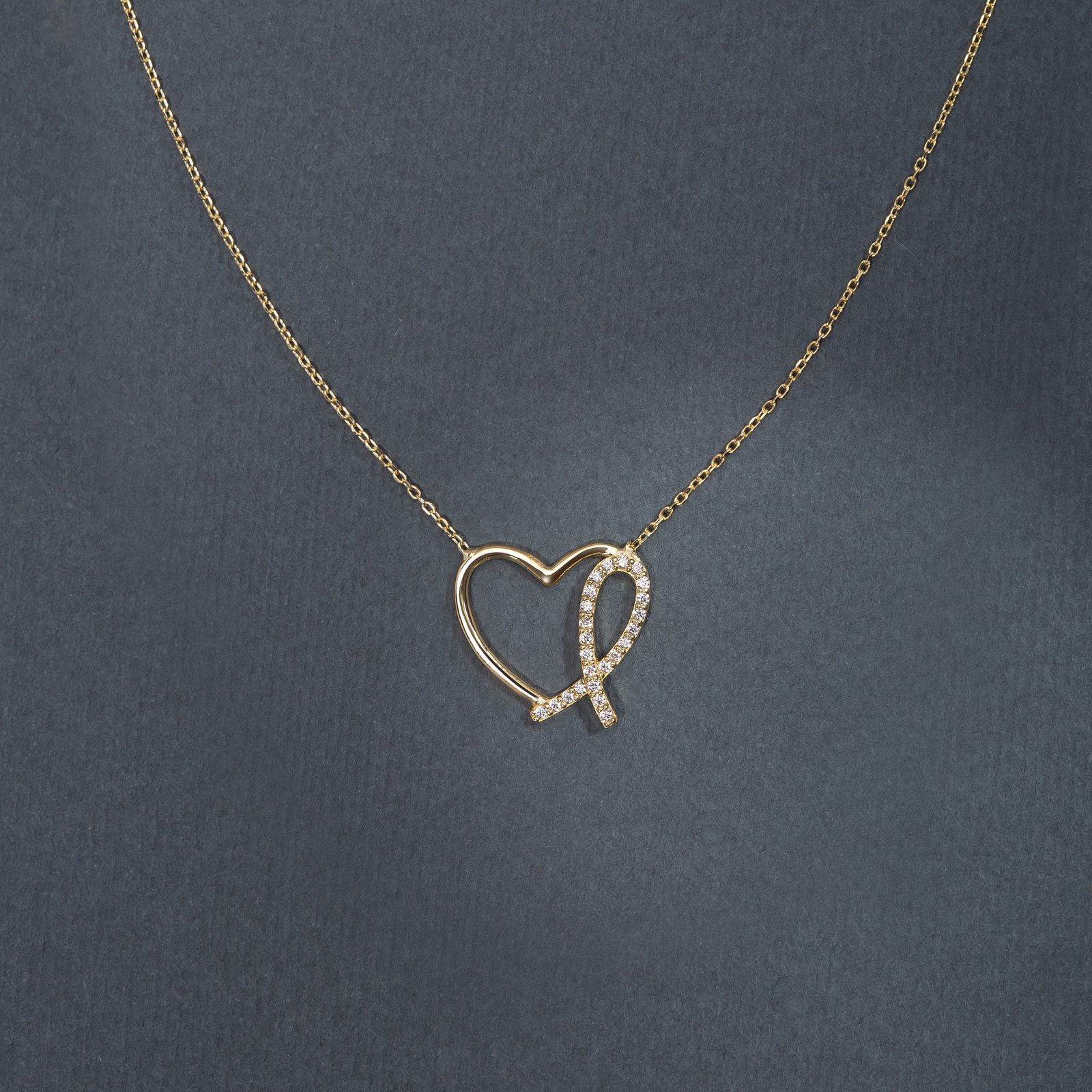 گردنبند طلا 18 عیار زنانه جواهری سون مدل 3191 -  - 3