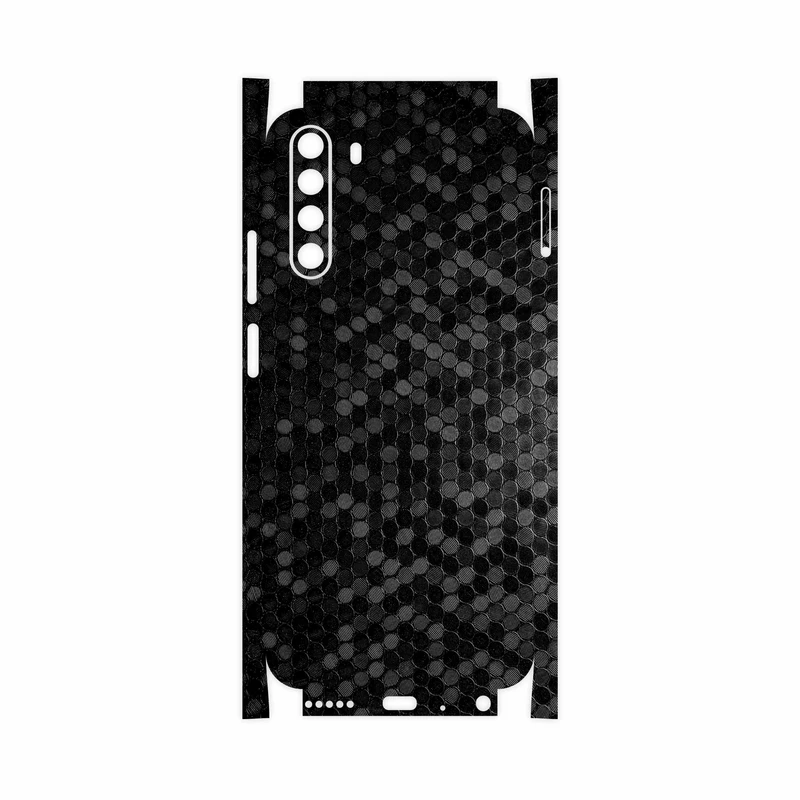 برچسب پوششی ماهوت مدل Honey-Comb-Circle-FullSkin مناسب برای گوشی موبایل جی پلاس X10